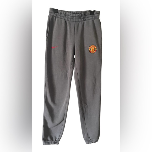 Nike Gray Sweatpants with Athletic Design - Picture 1 of 6
